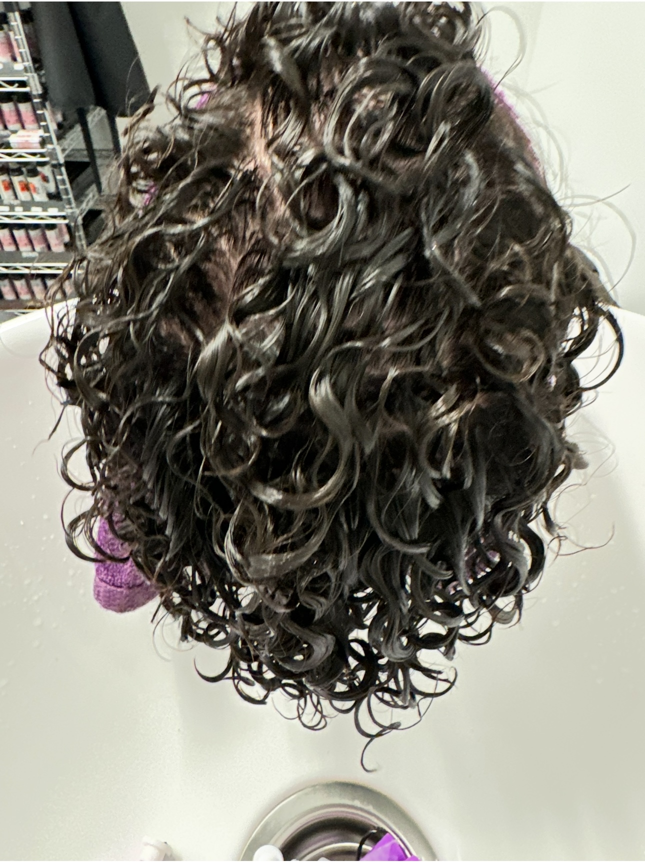 Men's perm at Andr&eacute; Richard Salon, Rittenhouse, Philadelphia