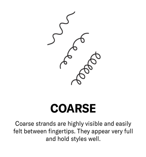 coarse hair texture