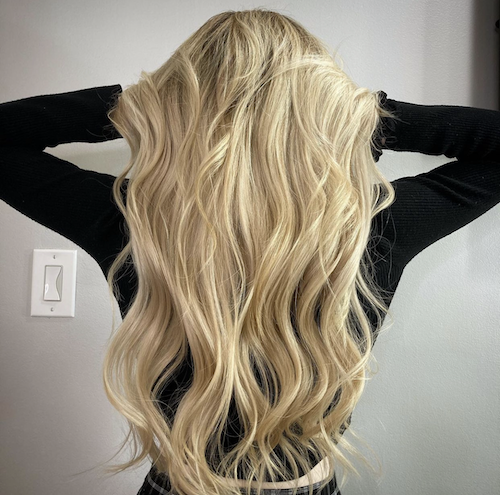 Balayage Hair Color In Philadelphia and hair extensions